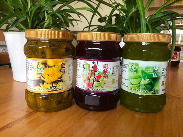 菊花花茶、洛神花花茶、蘆薈花茶